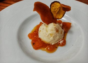 персиковый десерт