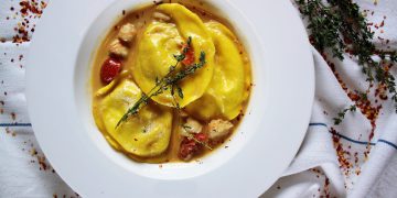 Тесто для равиоли