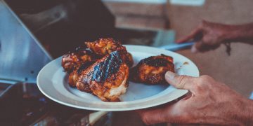 Куриные бёдрышки в алжирском маринаде
