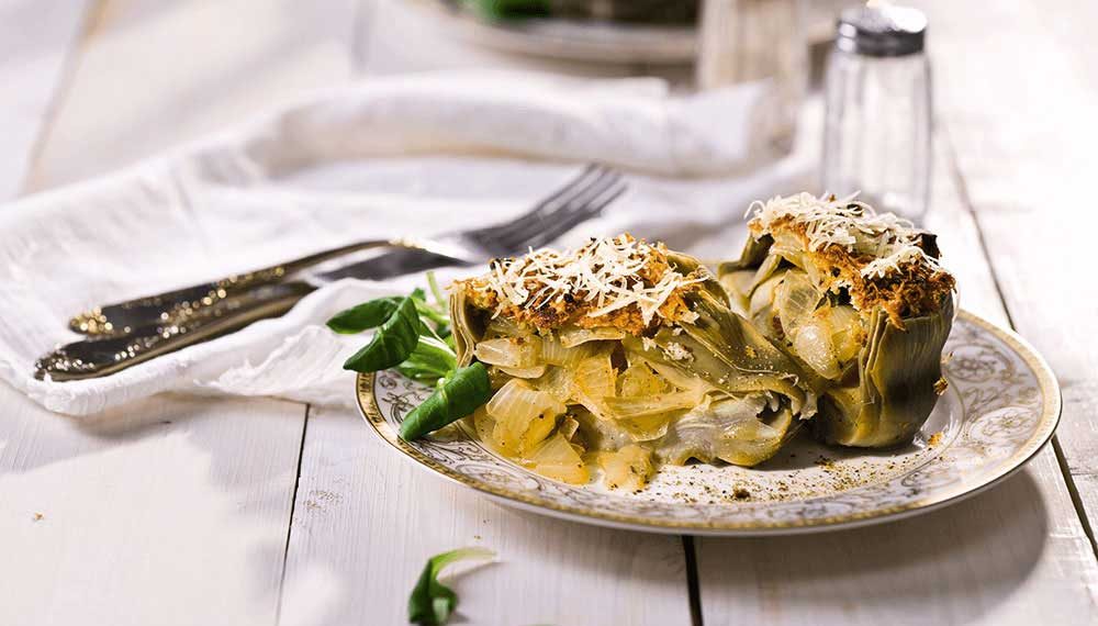 АРТИШОКИ С СЫРОМ Артишоки с сыром