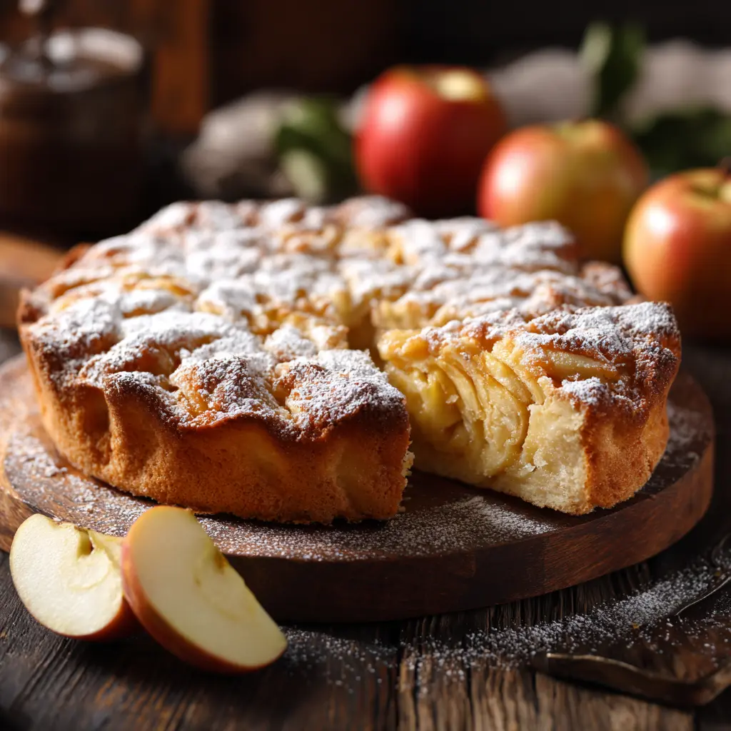 Кулинарные заметки | Шарлотка с яблоками