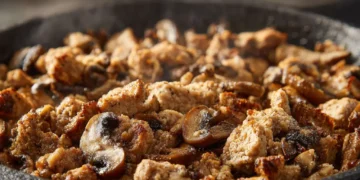 mushroom-based meat substitute