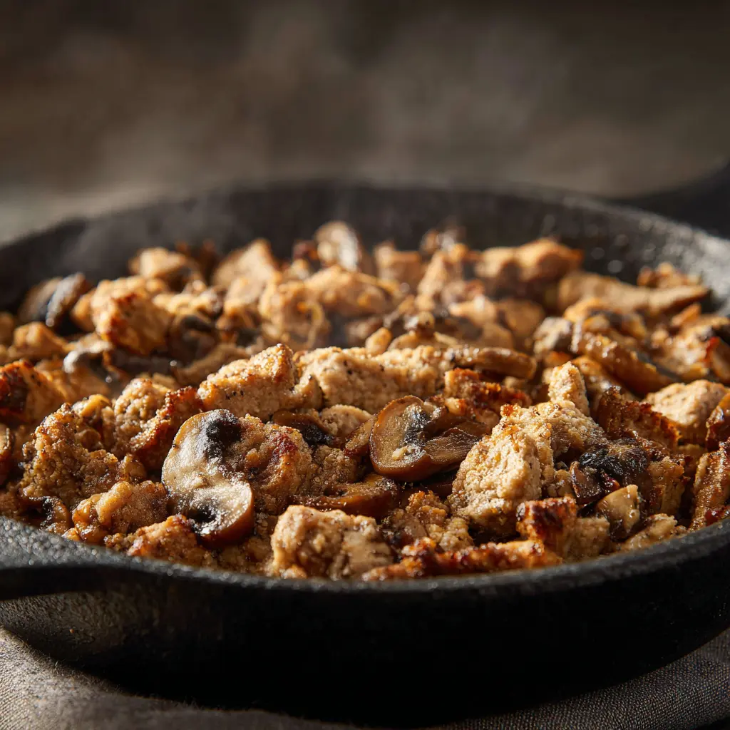 mushroom-based meat substitute